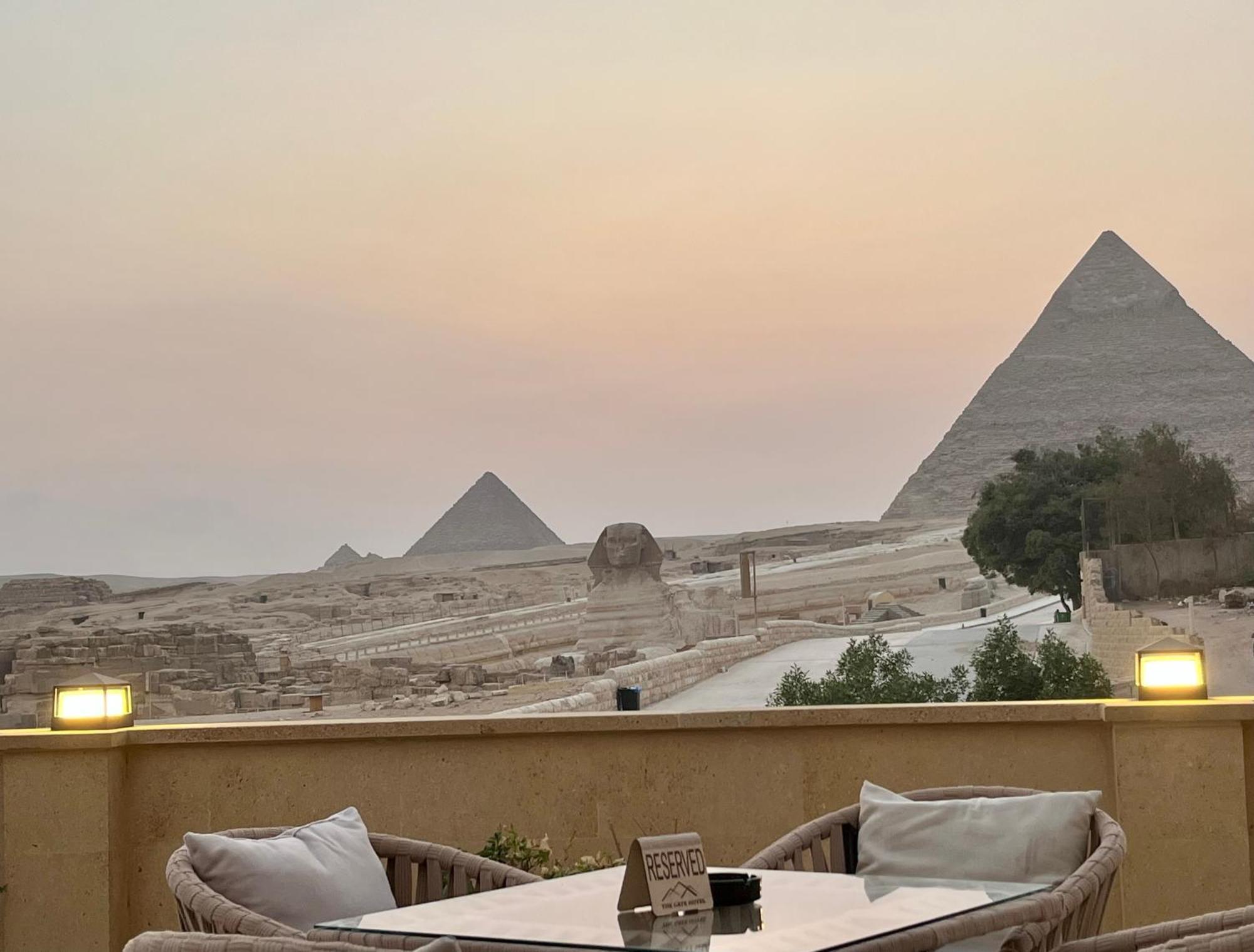 The Gate Hotel Front Pyramids & Sphinx View Kafret el-Gabal 外观 照片