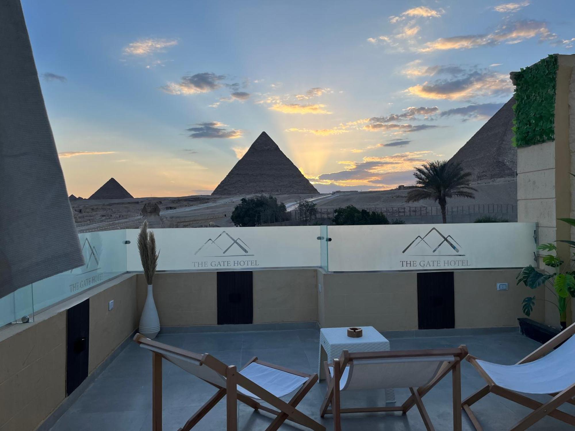 The Gate Hotel Front Pyramids & Sphinx View 开罗 外观 照片