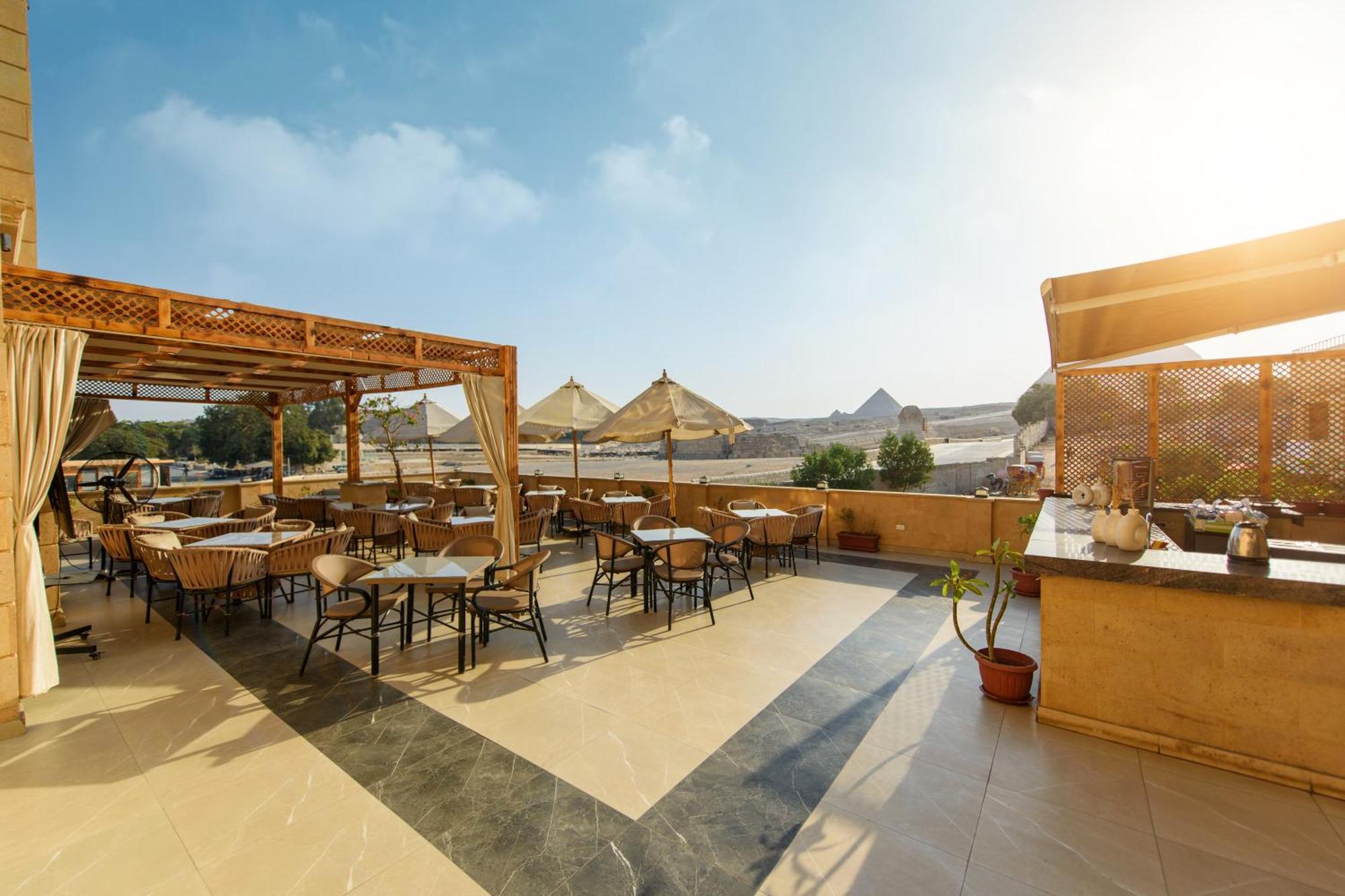 The Gate Hotel Front Pyramids & Sphinx View Kafret el-Gabal 外观 照片