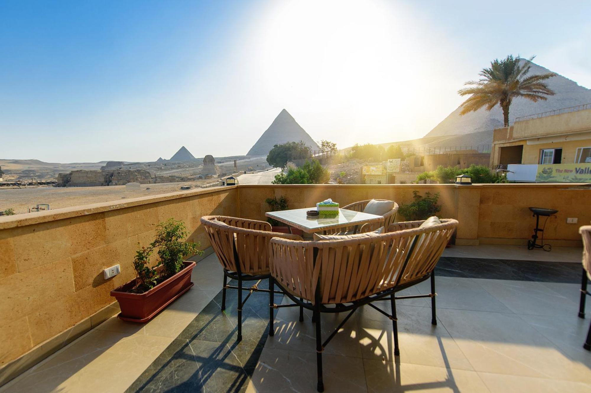 The Gate Hotel Front Pyramids & Sphinx View Kafret el-Gabal 外观 照片
