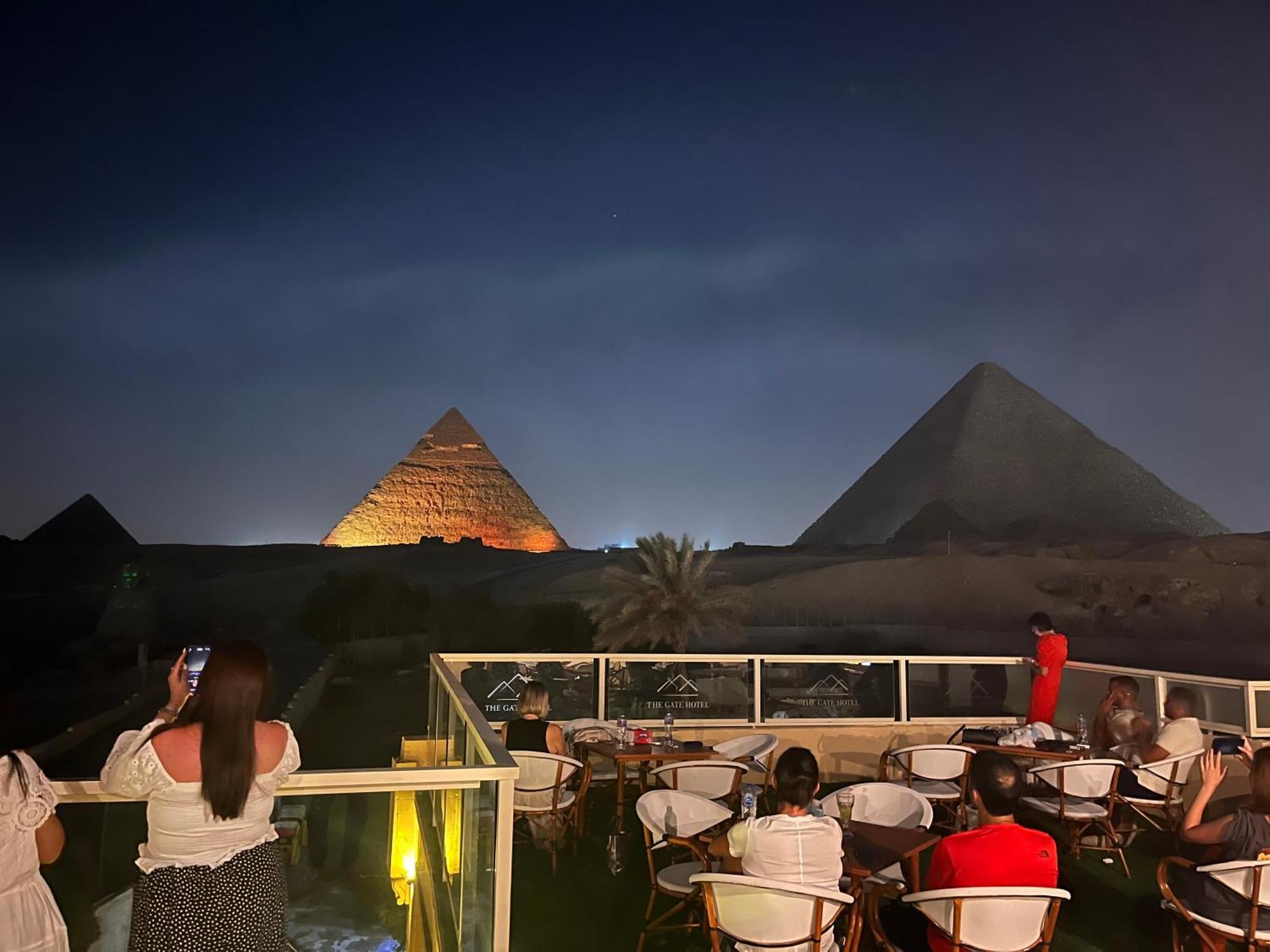 The Gate Hotel Front Pyramids & Sphinx View Kafret el-Gabal 外观 照片