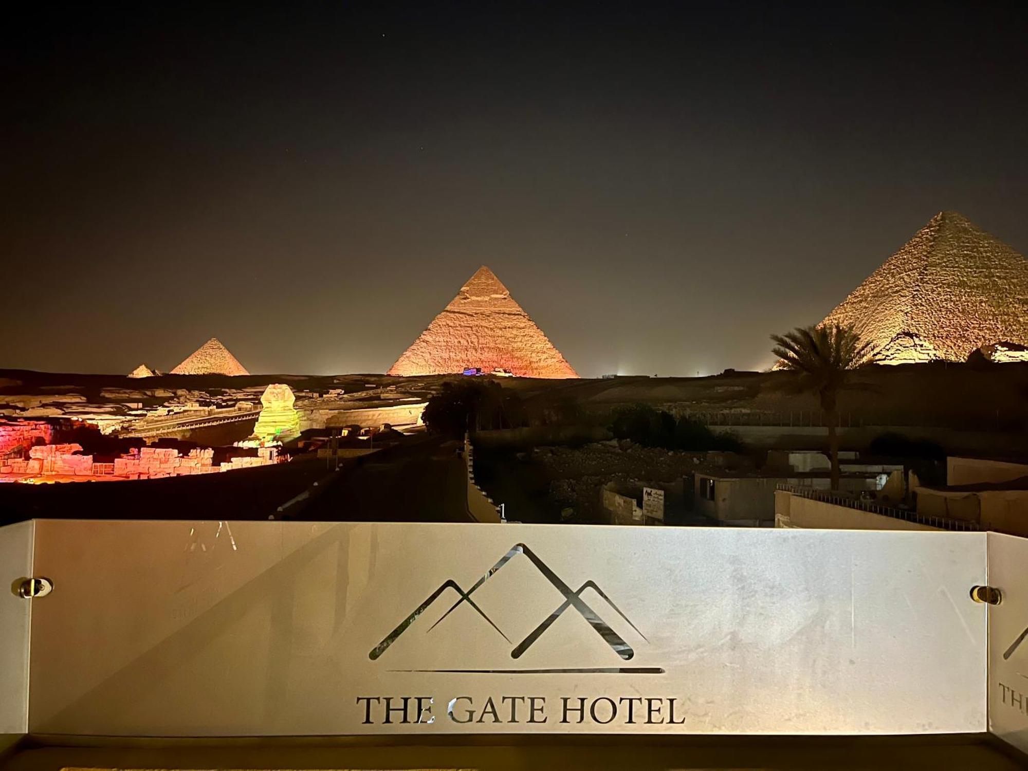 The Gate Hotel Front Pyramids & Sphinx View Kafret el-Gabal 外观 照片