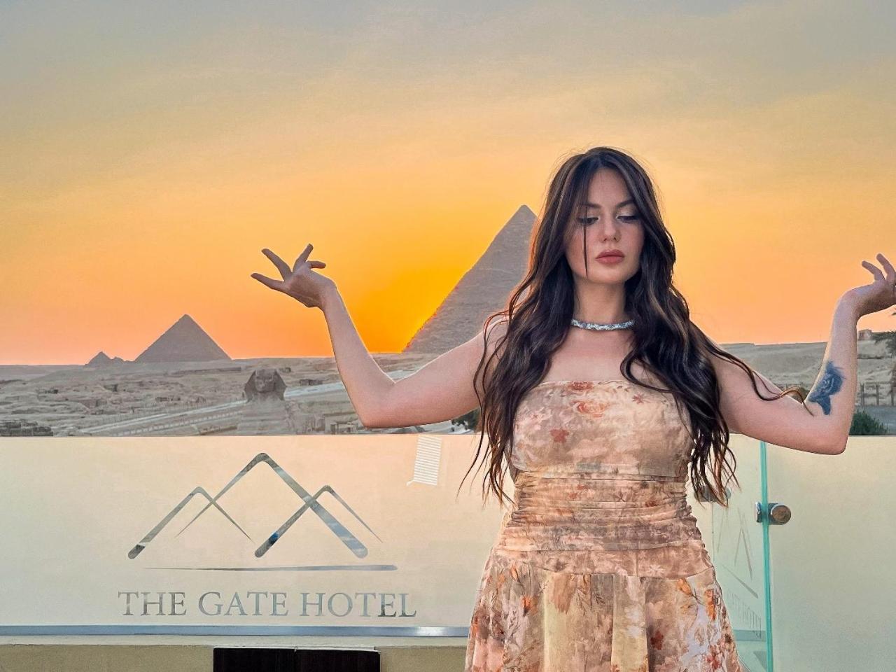 The Gate Hotel Front Pyramids & Sphinx View Kafret el-Gabal 外观 照片